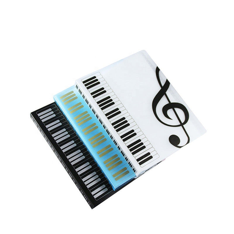Carpeta o Folder para Partituras Musicales A4 (40 Páginas)