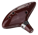 Ocarina En Cerámica De 12 Huecos