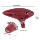 Ocarina En Cerámica De 12 Huecos