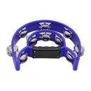 Pandereta Media Luna Doble Aro Colores Varios