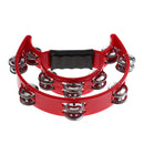 Pandereta Media Luna Doble Aro Colores Varios