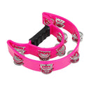 Pandereta Media Luna Doble Aro Colores Varios