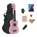 Ukelele / Ukulele Stingrey De 21 Pulgadas Con Forro Suave y Accesorios