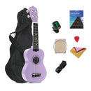 Ukelele / Ukulele Stingrey De 21 Pulgadas Con Forro Suave y Accesorios