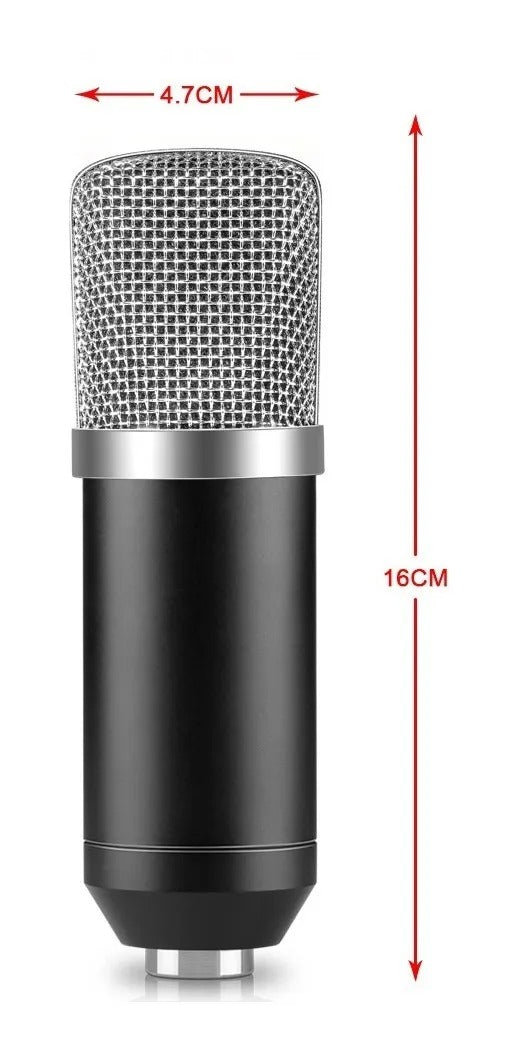 Micrófono Condensador Profesional De Alta Calidad PodCast, Stream