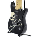 Alcancía Con Diseño De Guitarra Negra 1-52 (Calavera)