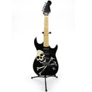 Alcancía Con Diseño De Guitarra Negra 1-52 (Calavera)