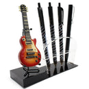 Porta Lapiceros Con Guitarra Pequeña Decorativa