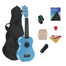 Ukelele / Ukulele Stingrey De 21 Pulgadas Con Forro Suave y Accesorios