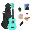 Ukelele / Ukulele Stingrey De 21 Pulgadas Con Forro Suave y Accesorios