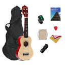 Ukelele / Ukulele Stingrey De 21 Pulgadas Con Forro Suave y Accesorios